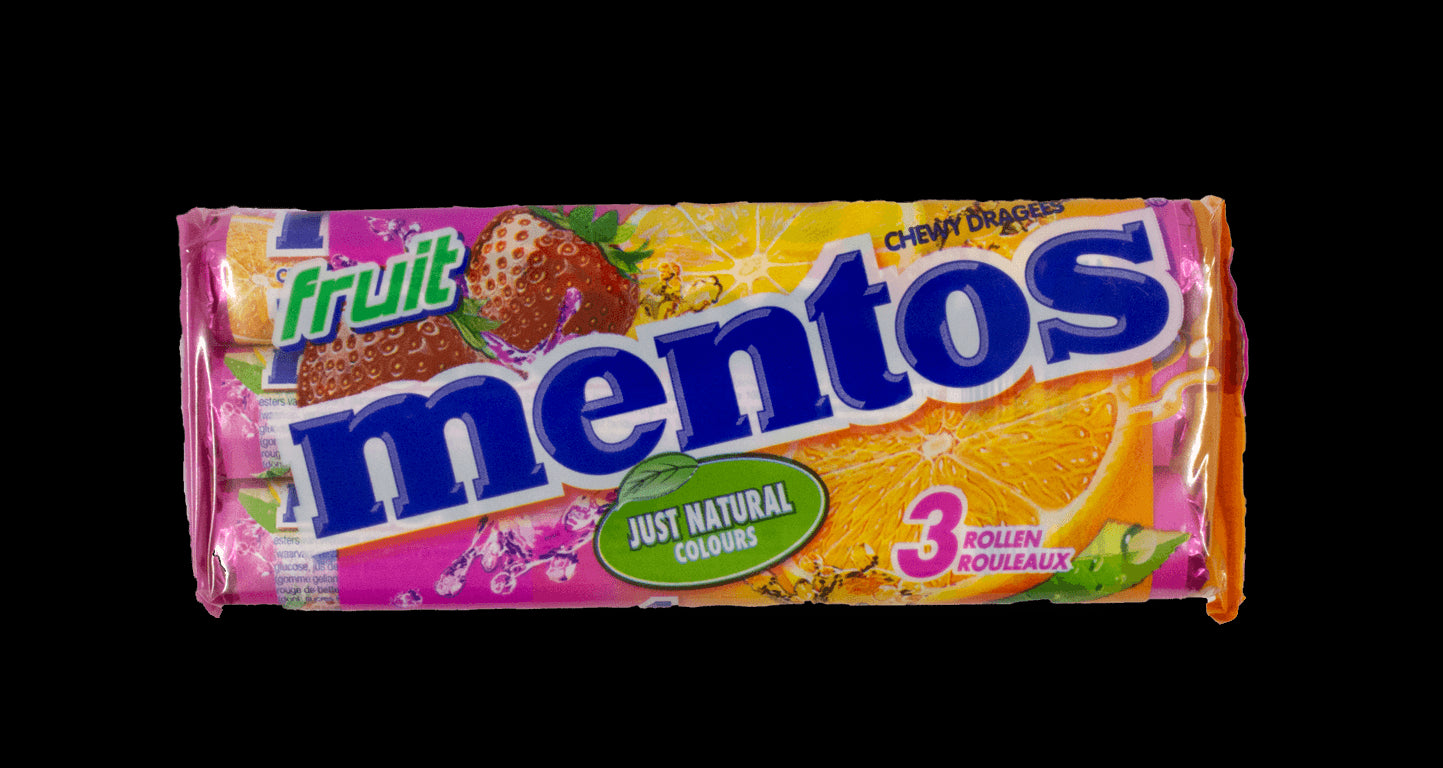 Mentos Fruit 3pk