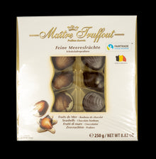 Maitre Truffout Chocolate Seashells 250g