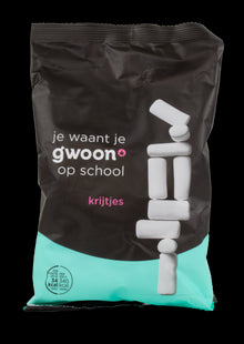 Gwoon School Chalk Liquorice 250g
