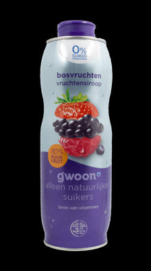 Gwoon Juice Syrup - Forest Fruit Sugar Free 750ml