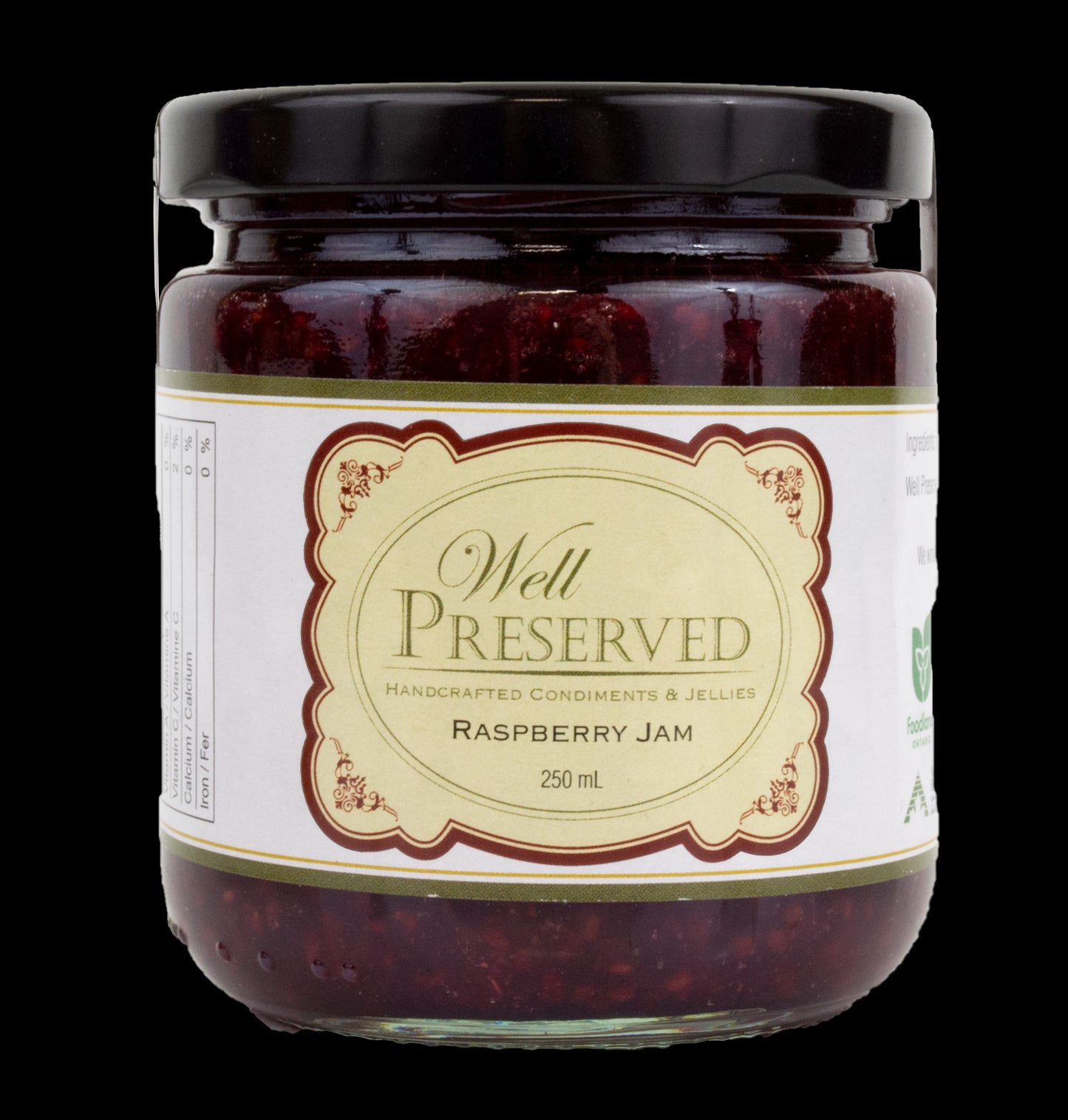 Well Preserved Jam - Raspberry 250ml