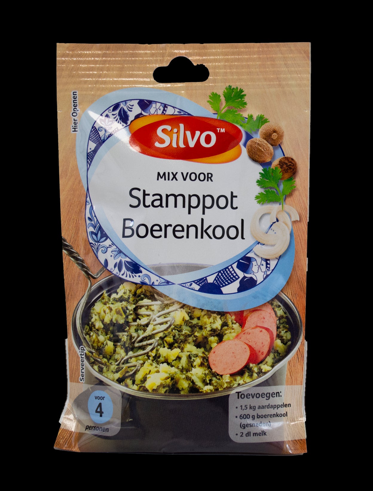 Silvo Spice Mix -Stamppot Boerenkool (Kale) 25g