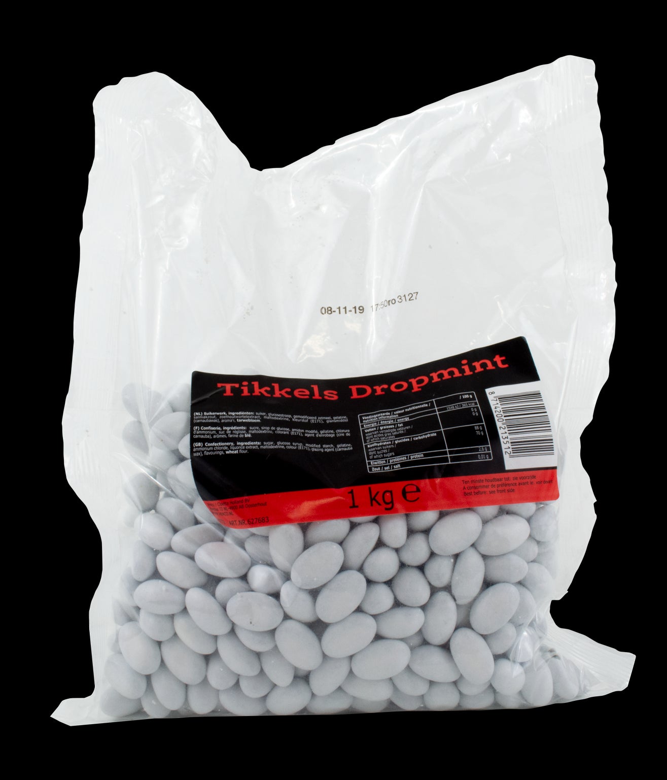 Venco Tikkels Dropmint 1kg