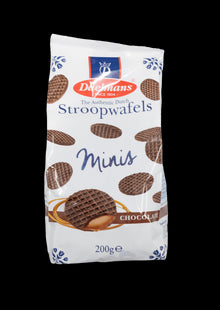 Daelmans Mini Chocolate Stroopwafels 200g