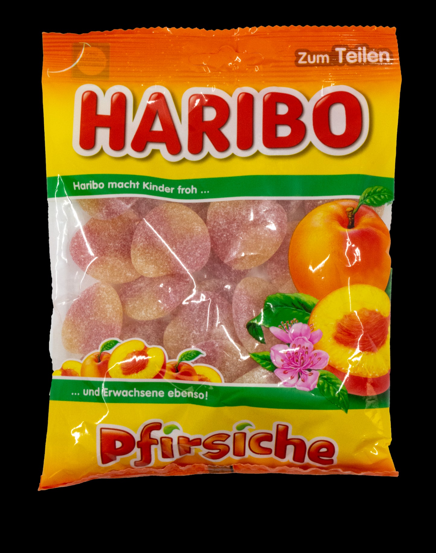 Haribo Gummy Peaches 200g