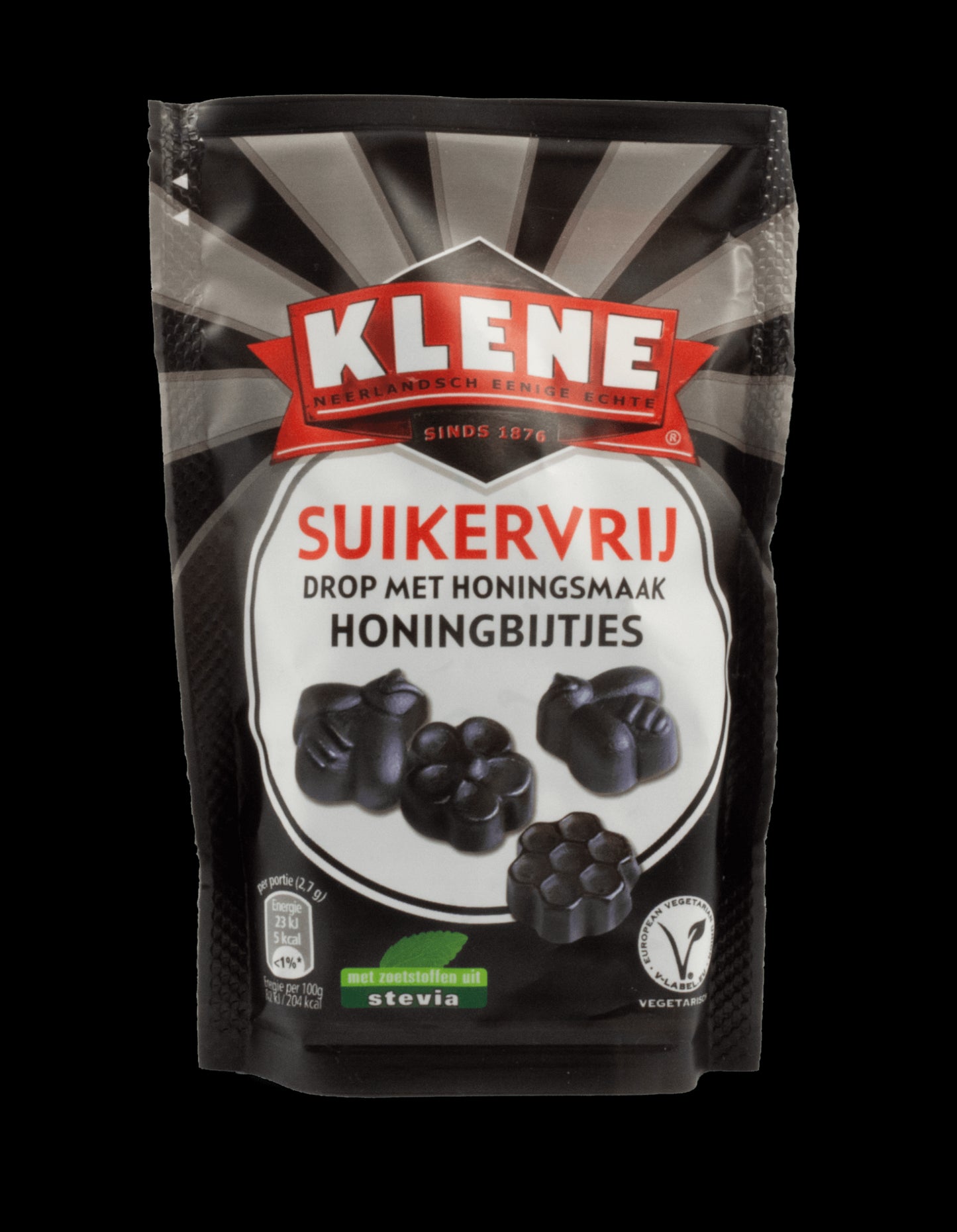 Klene Sugar Free Honey Bites Liquorice 110g