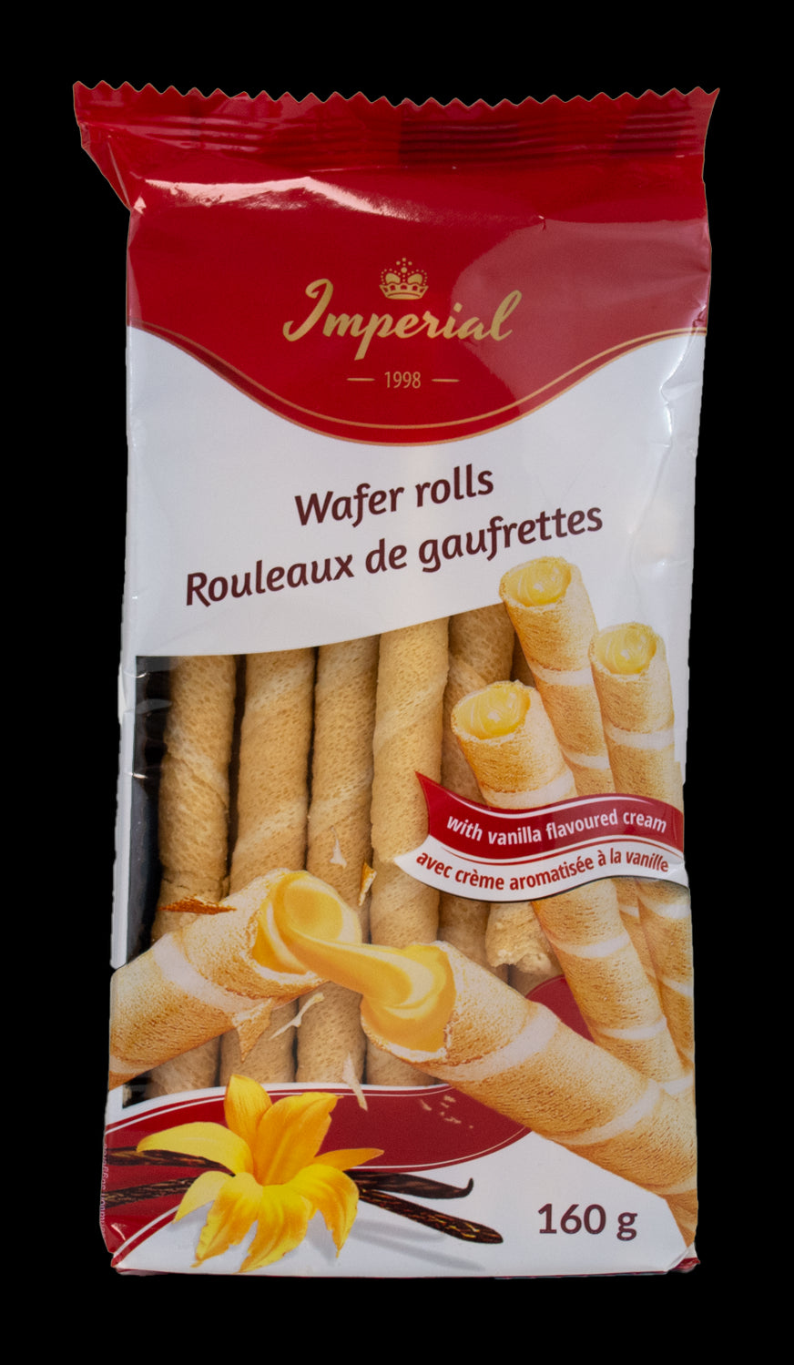 Imperial Wafer Rolls with Vanilla 160g
