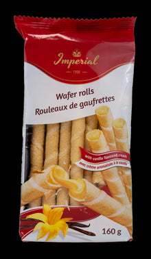 Imperial Wafer Rolls with Vanilla 160g