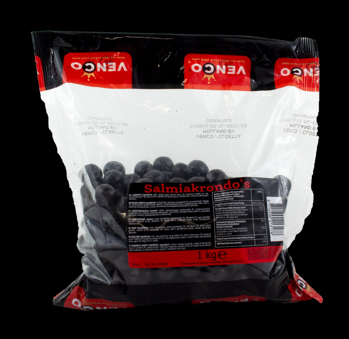 Venco Salmiak Rondos 1kg