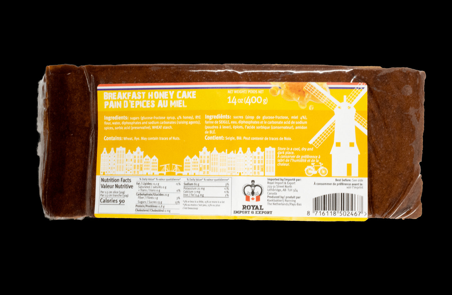 Royal Imports Breakfast Honey Cake 400g