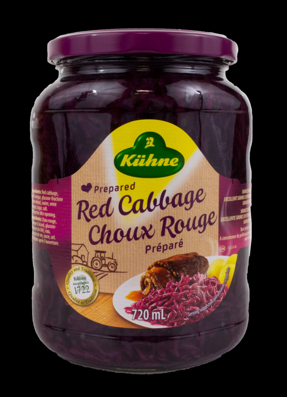 Kuhne Red Cabbage 680ml