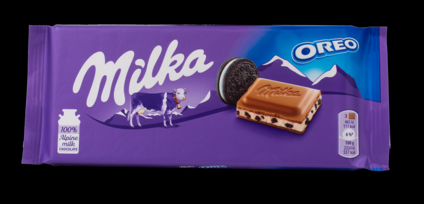 Milka Chocolate Bar - Oreo Cream 100g