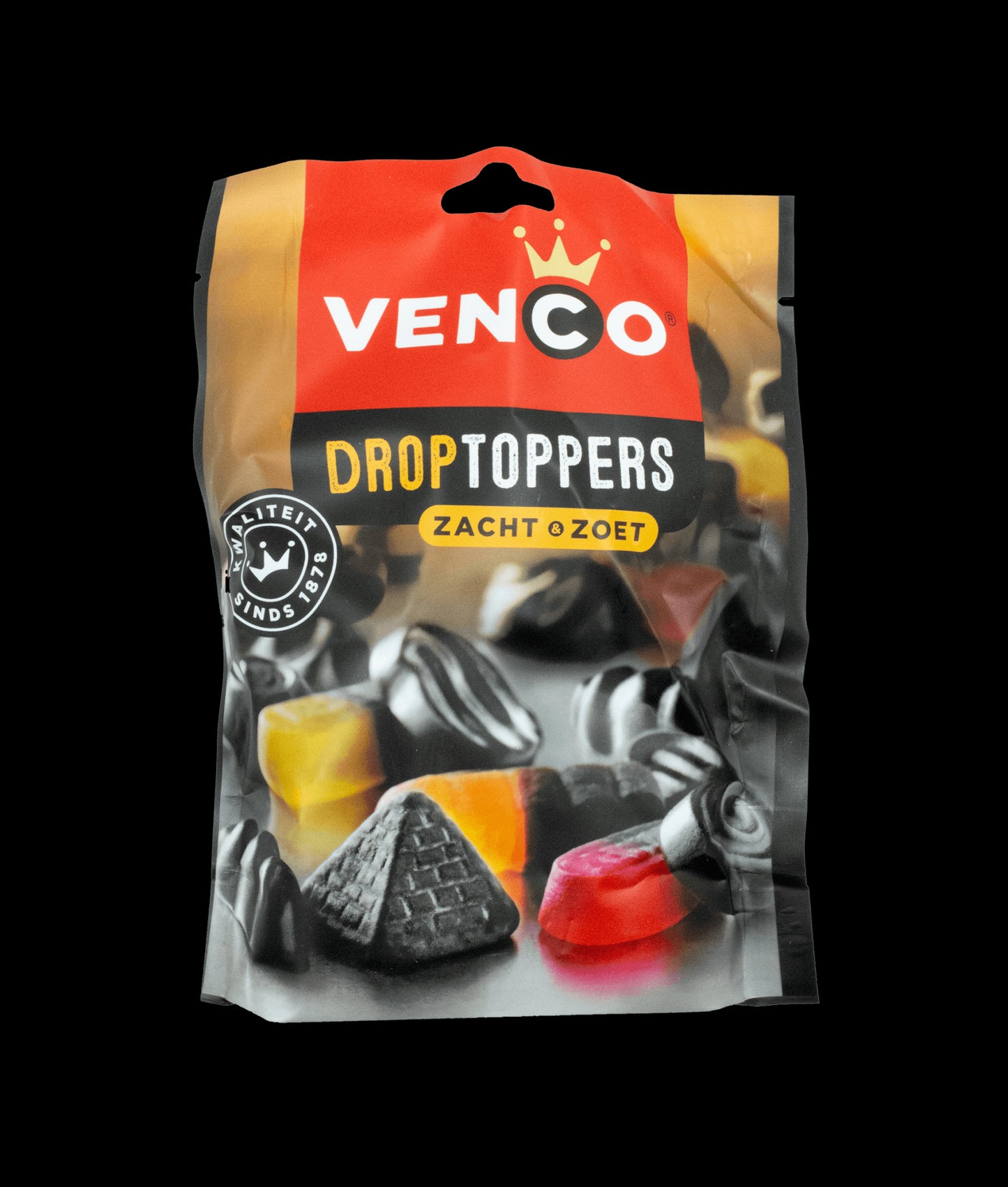 Venco Droptoppers Zacht Zoet (Soft Sweet) 280g