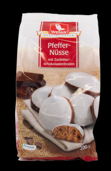Weiss Pfefferneusse Iced Gingerbread with Chocolate 200g