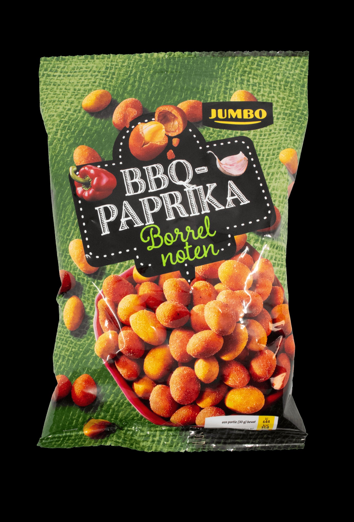 Jumbo Borrelnootjes Cocktail Nuts BBQ Paprika 250g
