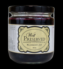 Well Preserved Jam - Blueberry 250ml