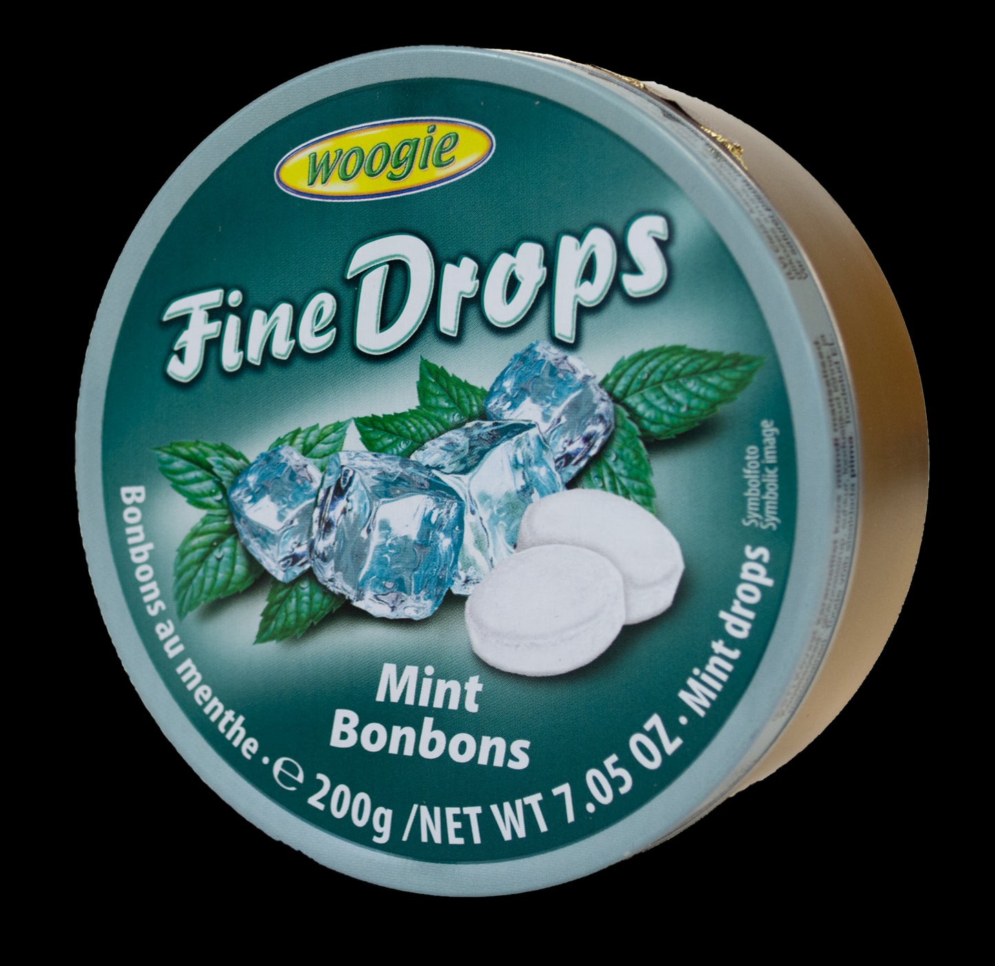Woogie Candy Tin - Mint 200g