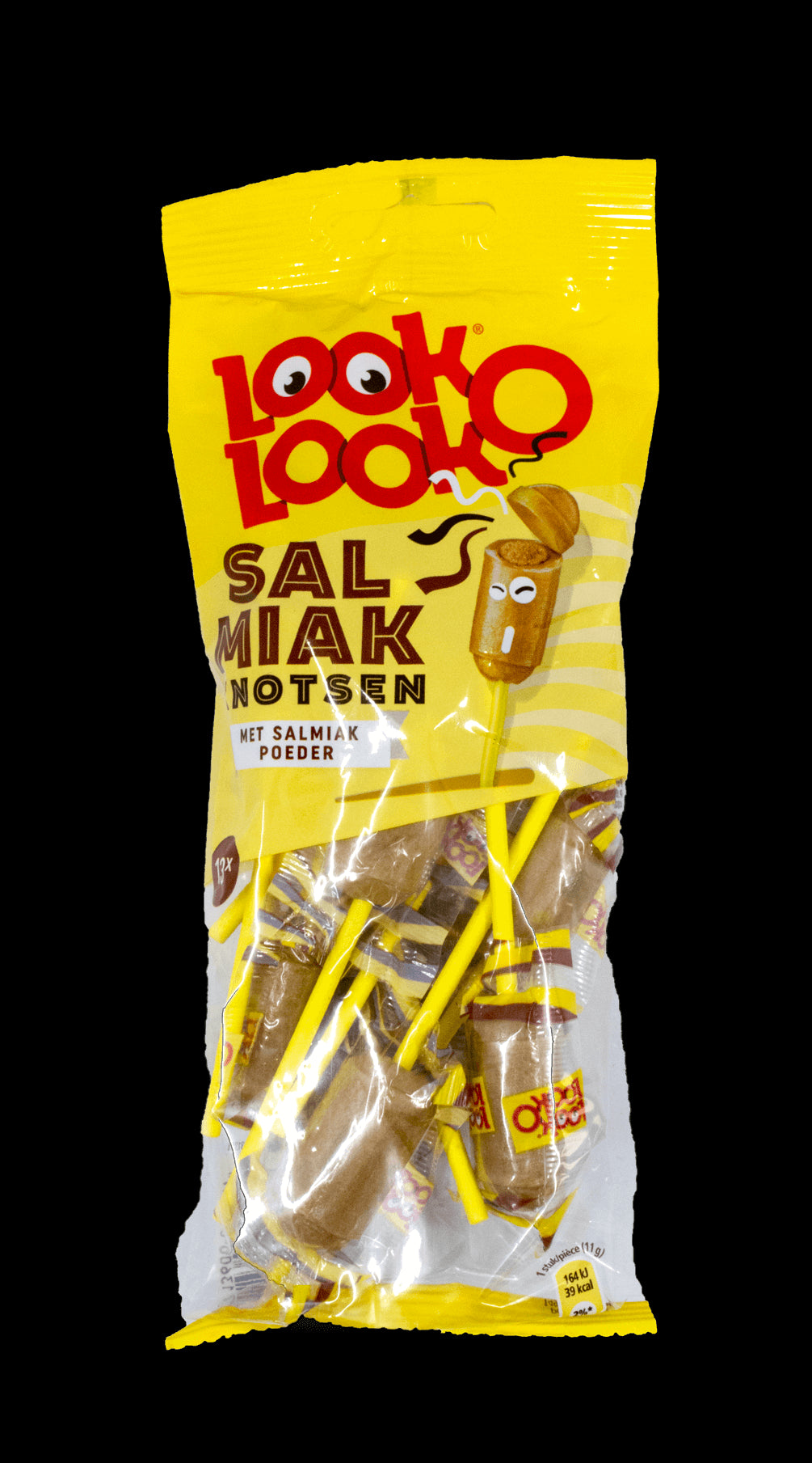 Look-O-Look Salmiak Maces 136g
