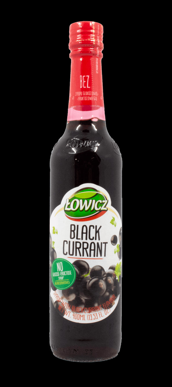 Lowicz Juice Syrup - Blackcurrant 400ml