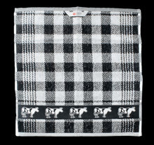 Twentse Kitchen Towel - White & Black Cow