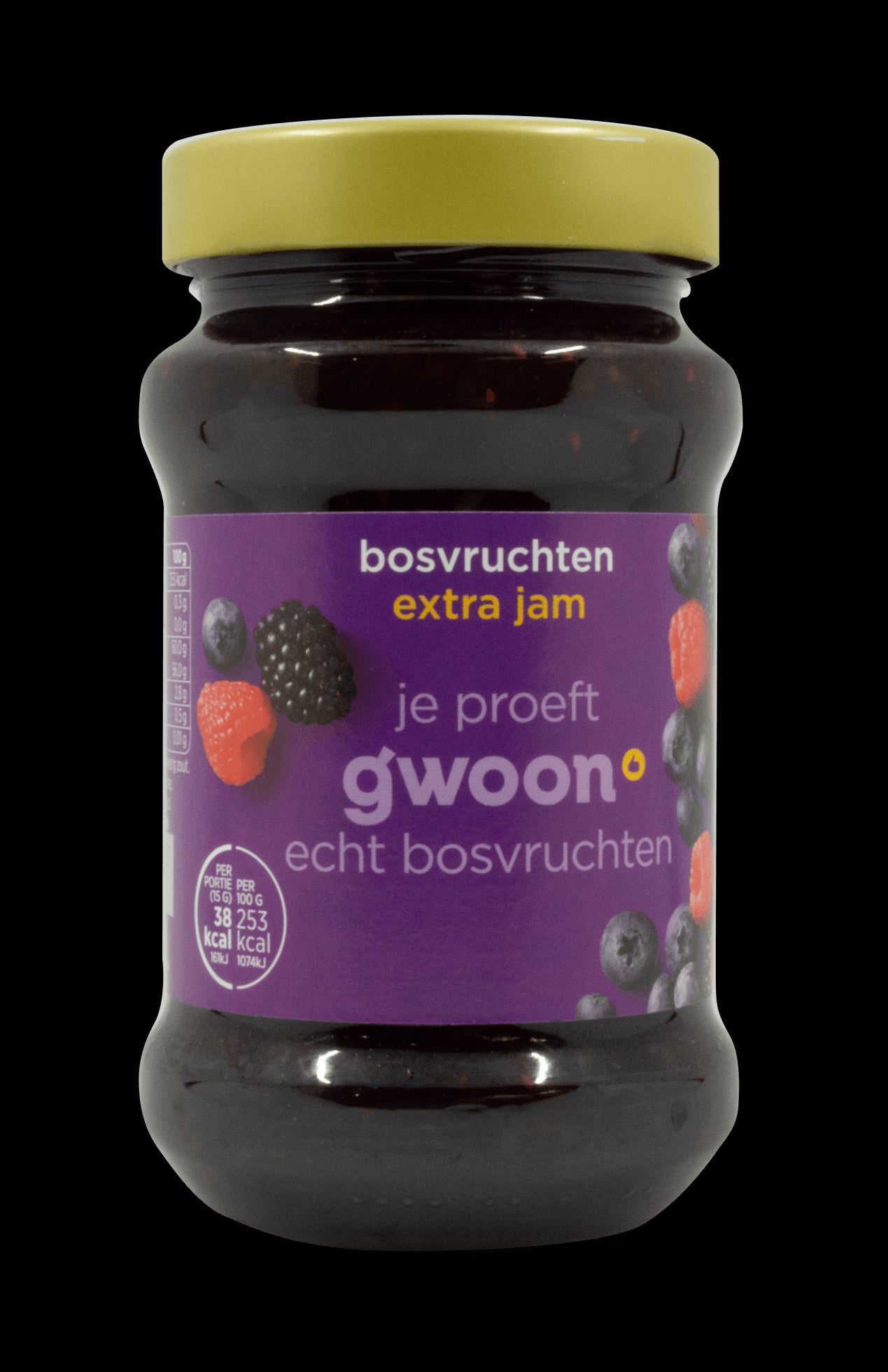 Gwoon Extra Jam - Forest Fruit 450g