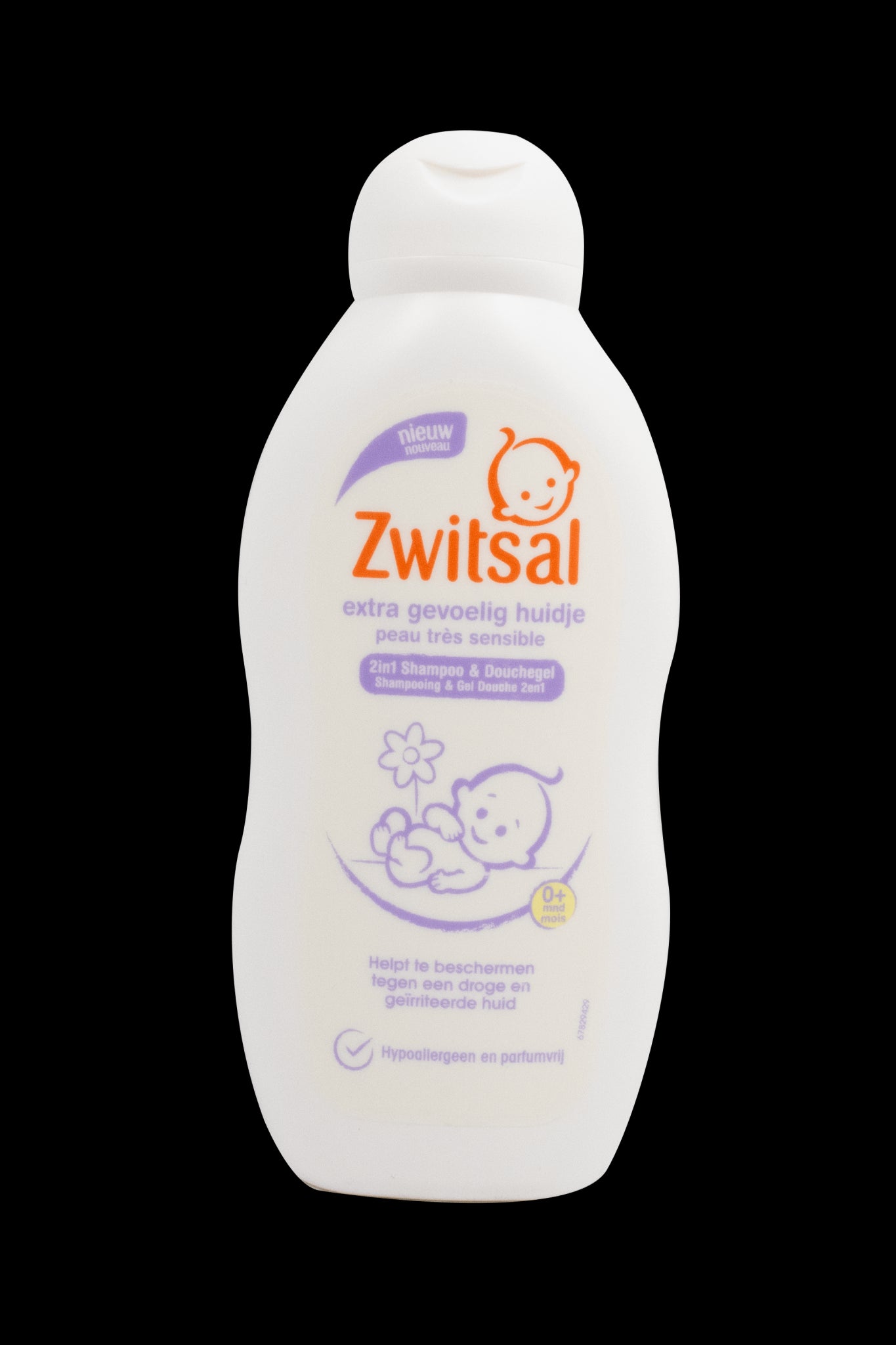 Zwitsal 2-in-1 Shampoo Wash Gel Extra Sensitive Skin 200ml