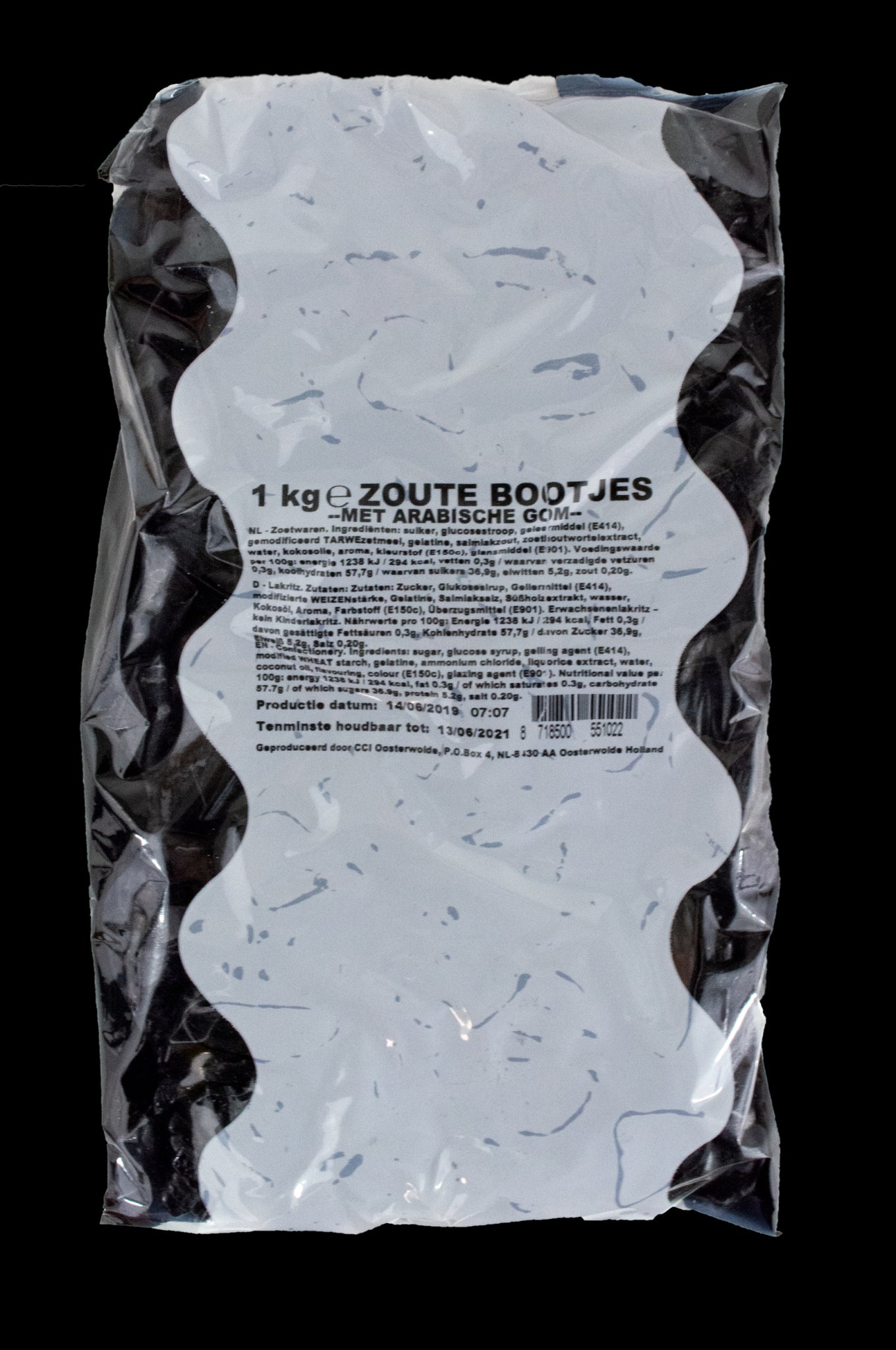 CCI Zoute Boontjes (Salty Boats) 1kg
