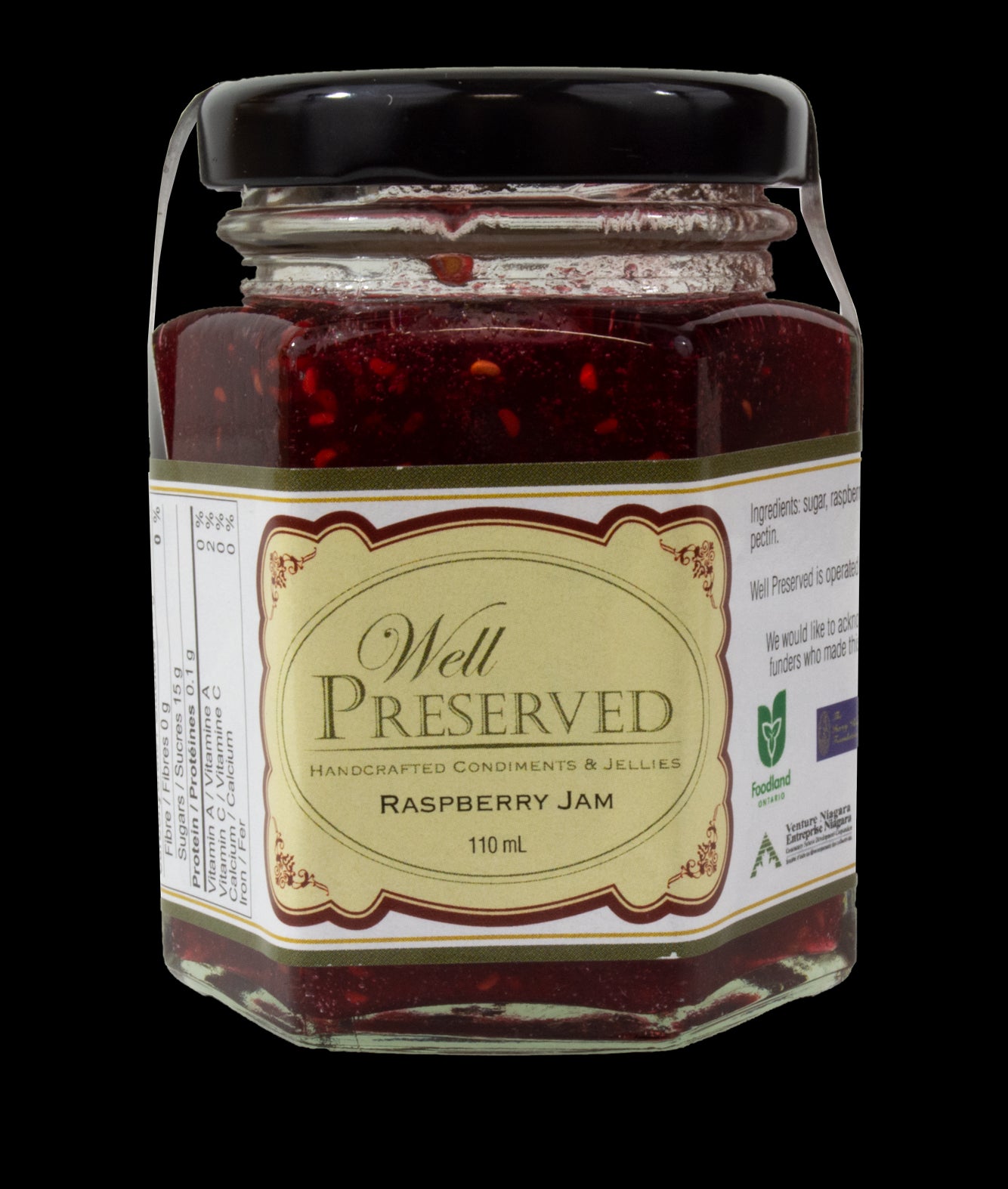Well Preserved Jam - Raspberry 110ml