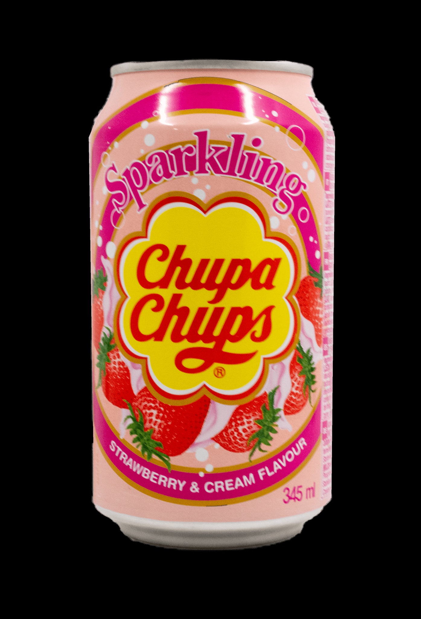 Chupa Chups Soda - Strawberry & Cream 345ml