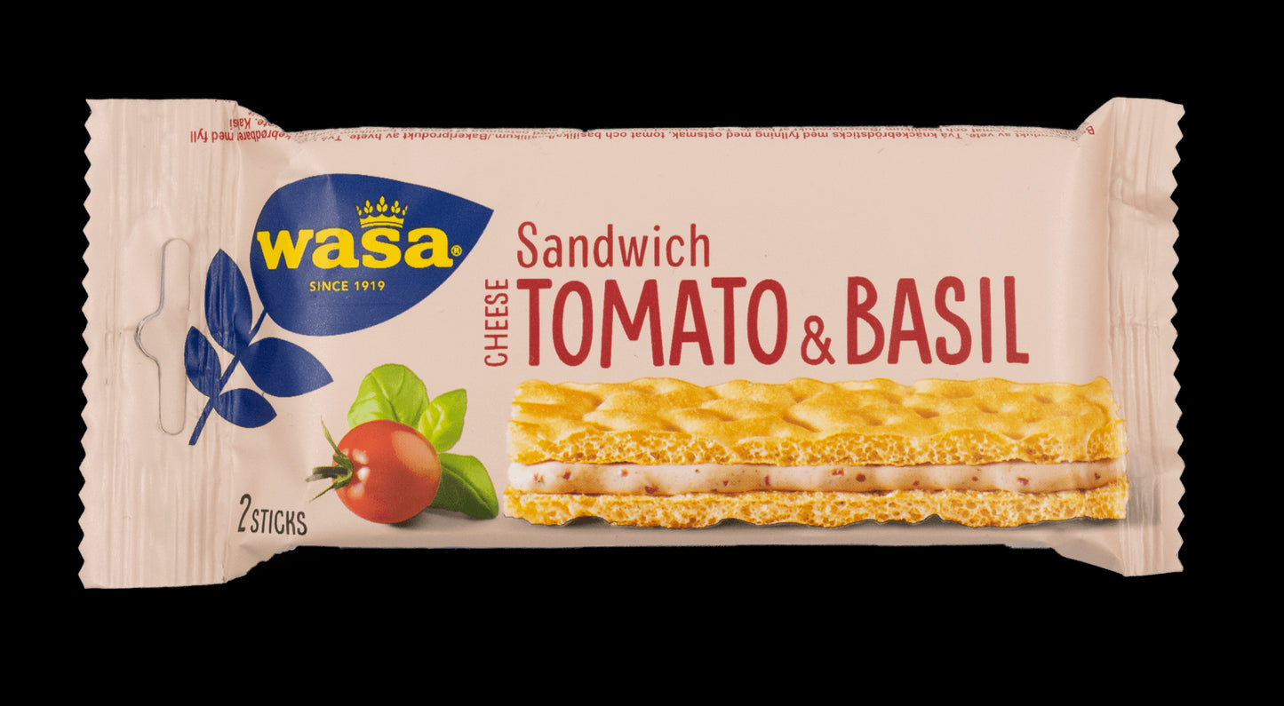 Wasa Sandwich Crackers - Tomato Basil 40g