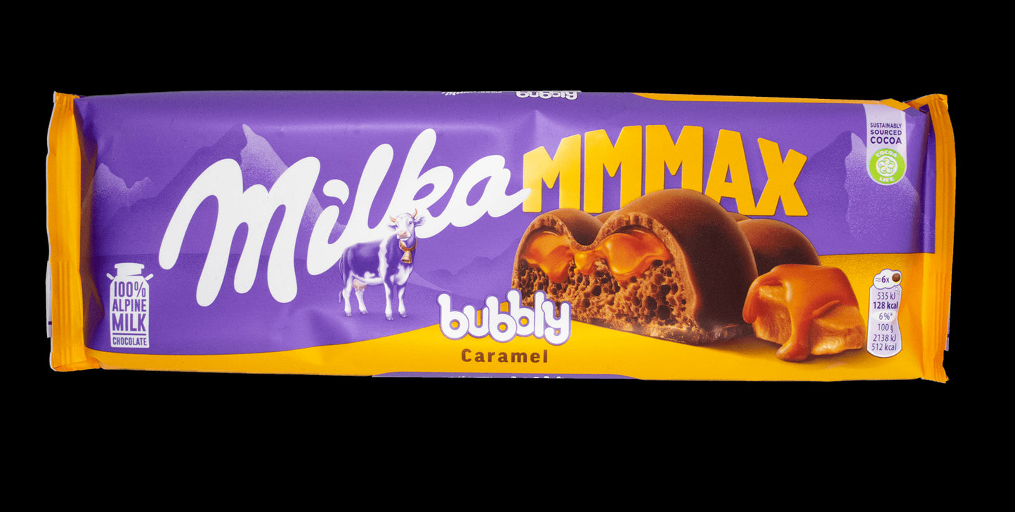 Milka MMMAX Bubbly Caramel 300g