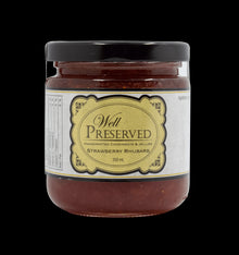 Well Preserved Jam - Strawberry Rhubarb 250ml