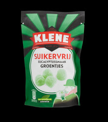 Klene Sugar FreeMenthol Groentjes 90g