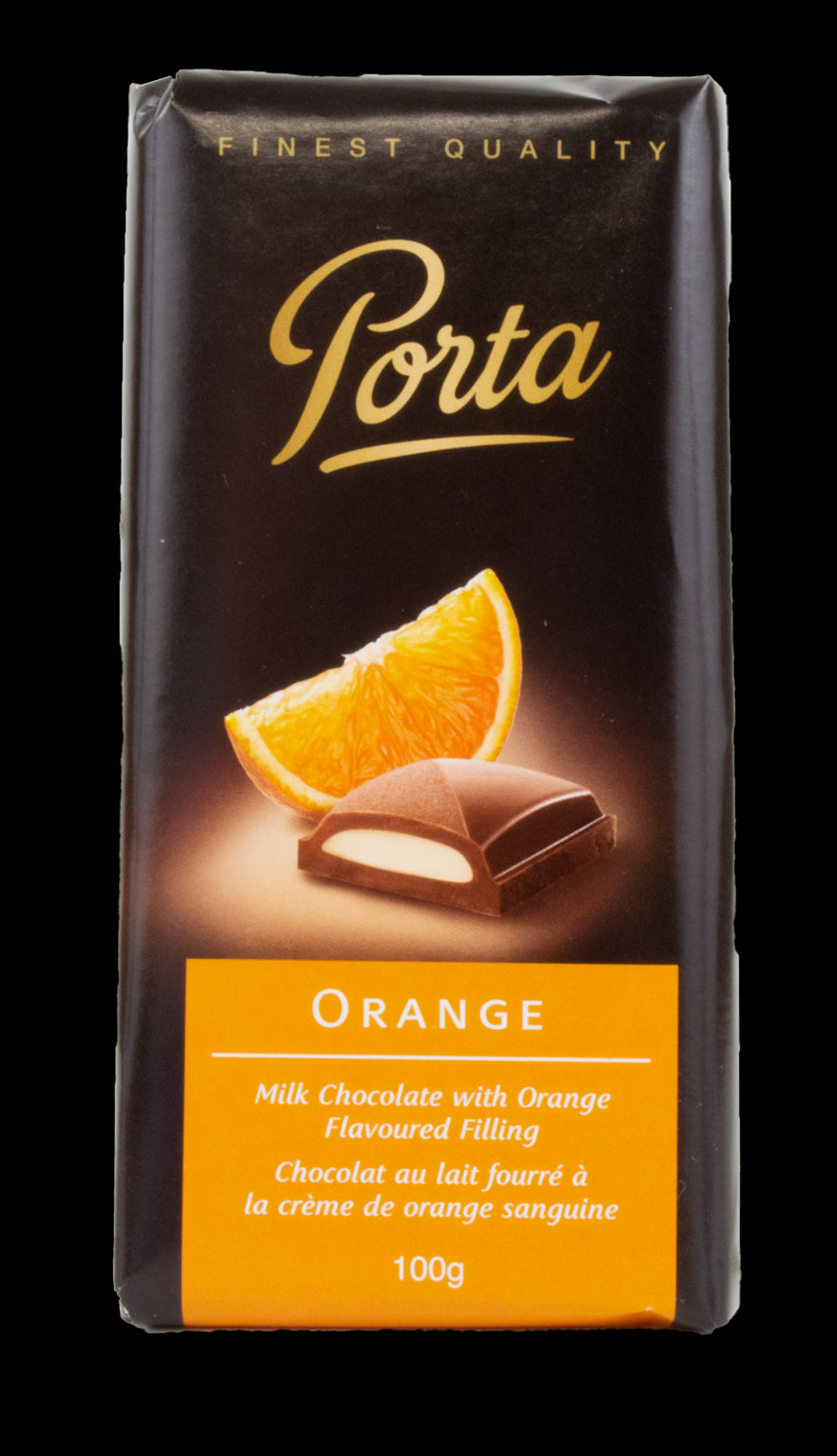 Porta Chocolate Bar - Orange Filled 100g