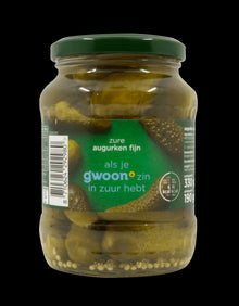 Gwoon Gherkins Fine Sour 330g