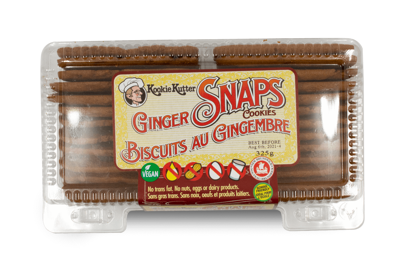 Kookie Kutter Ginger Snaps 325g – The Dutch Shop - Main Image