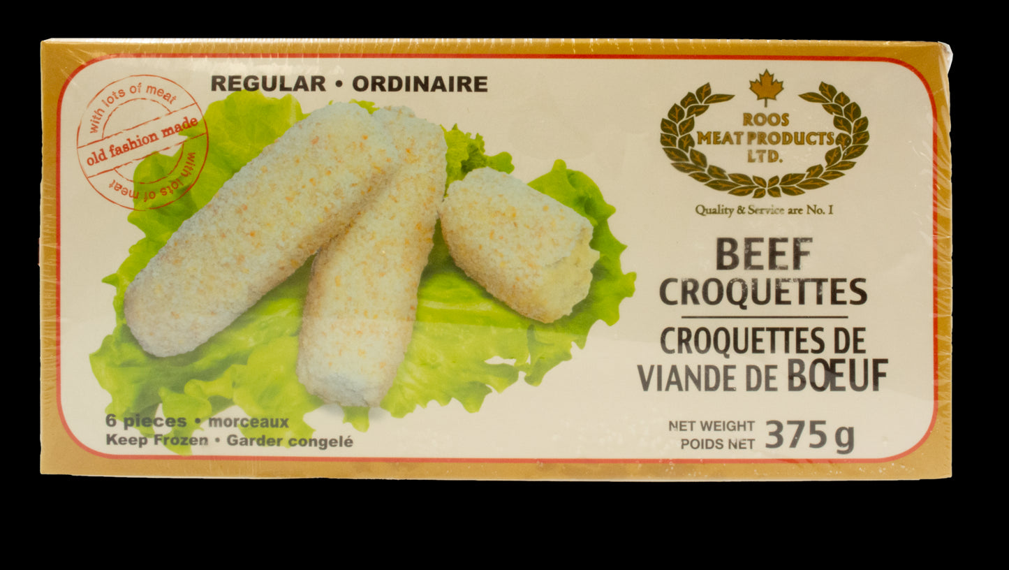 Roos 6 Regular Beef Croquettes