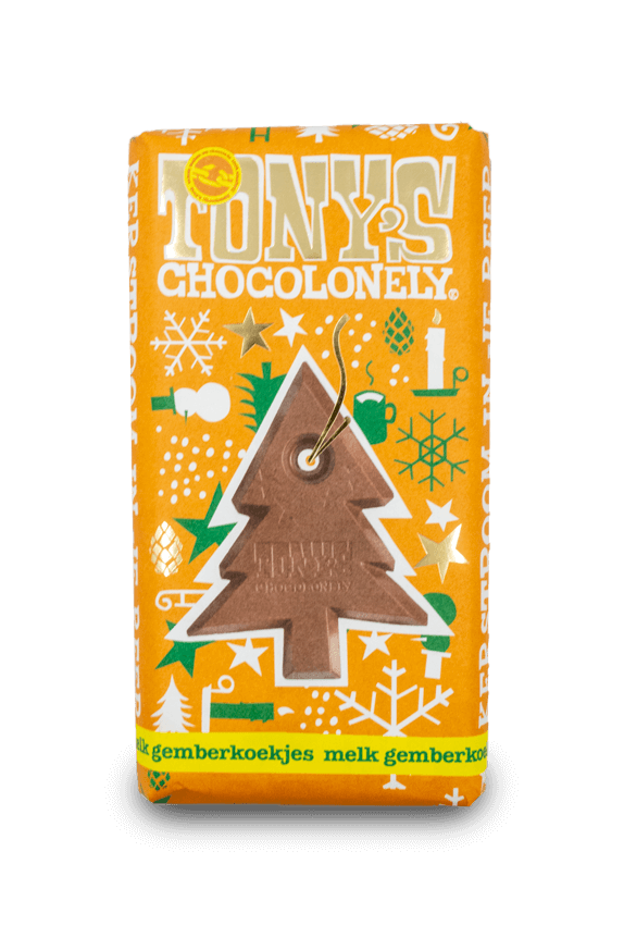 Tony's Chocolonely Chocolate Bar - Kruidnoten 180g