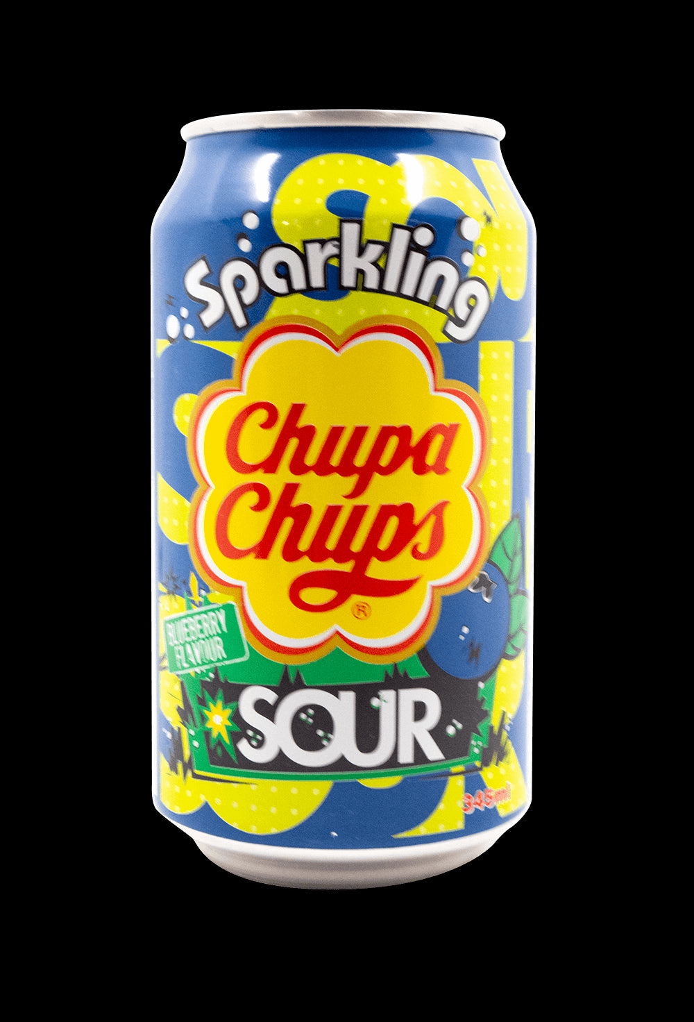 Chupa Chups Soda - Sour Blueberry 345ml