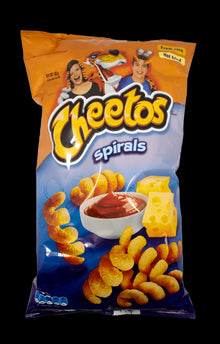 Cheetos Spirals - Cheese & Ketchup 145g