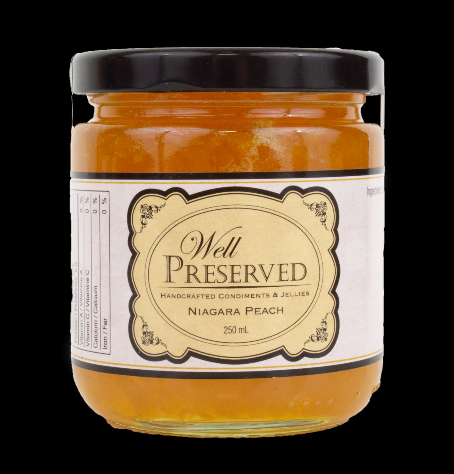 Well Preserved Jam - Niagara Peach 250ml
