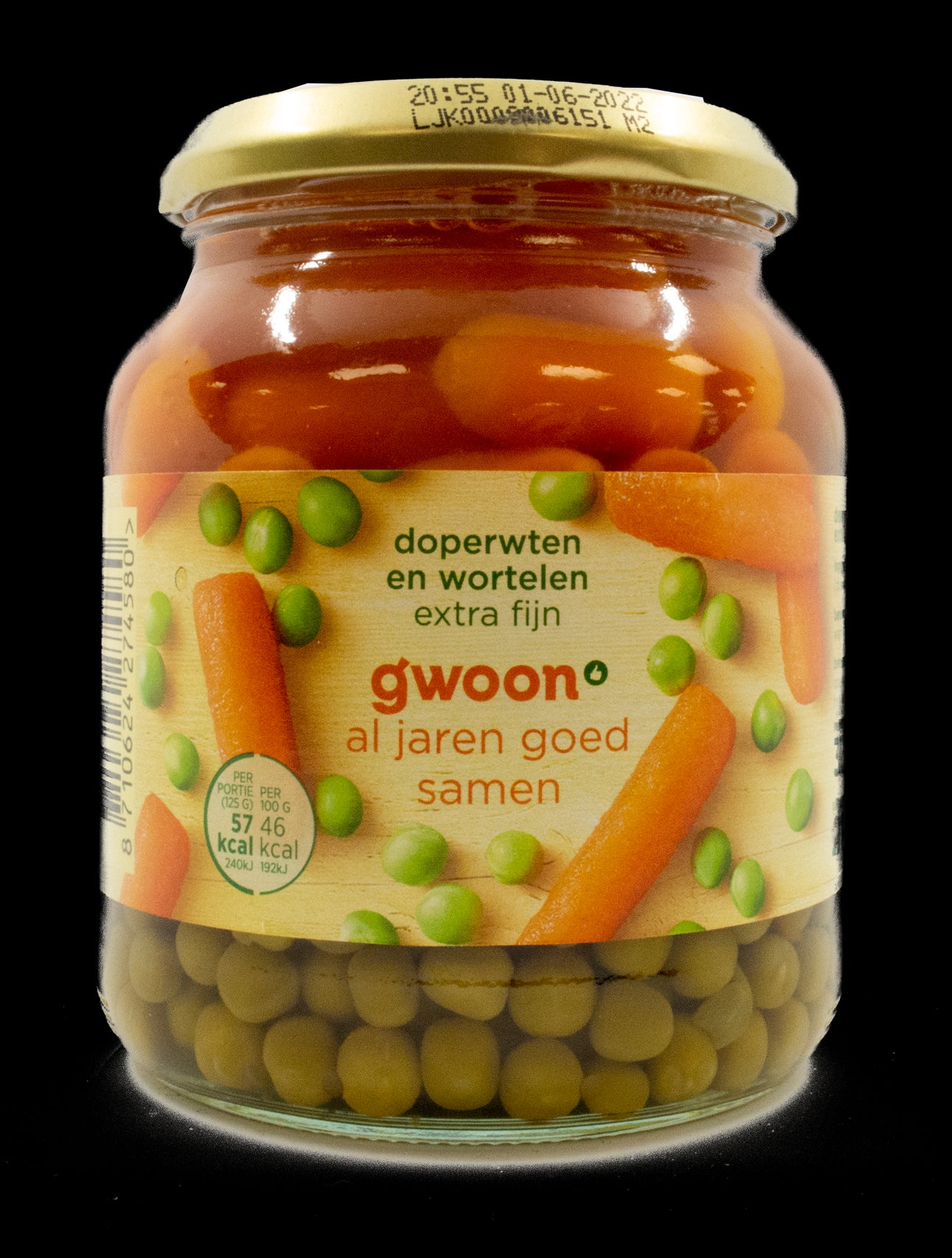 Gwoon Peas & Carrots 340g