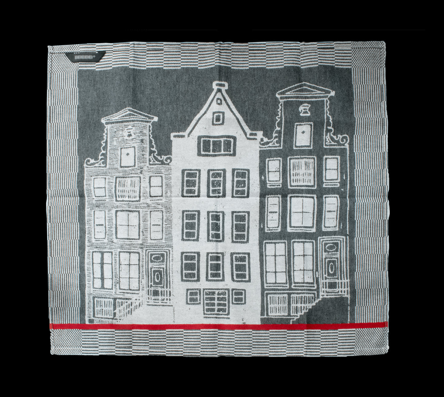 DDDDD Tea Towel - Canal Black