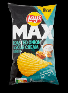 Lays Max Roast Onion & Sour Cream Chips 150g