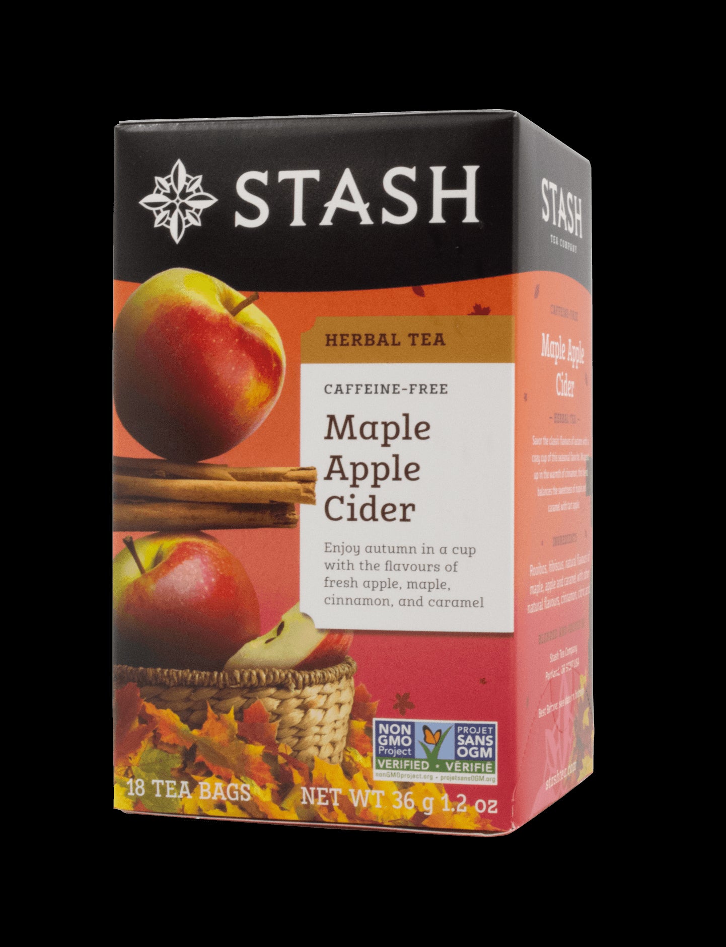 Stash Maple Apple Cider Decaf Tea 35g