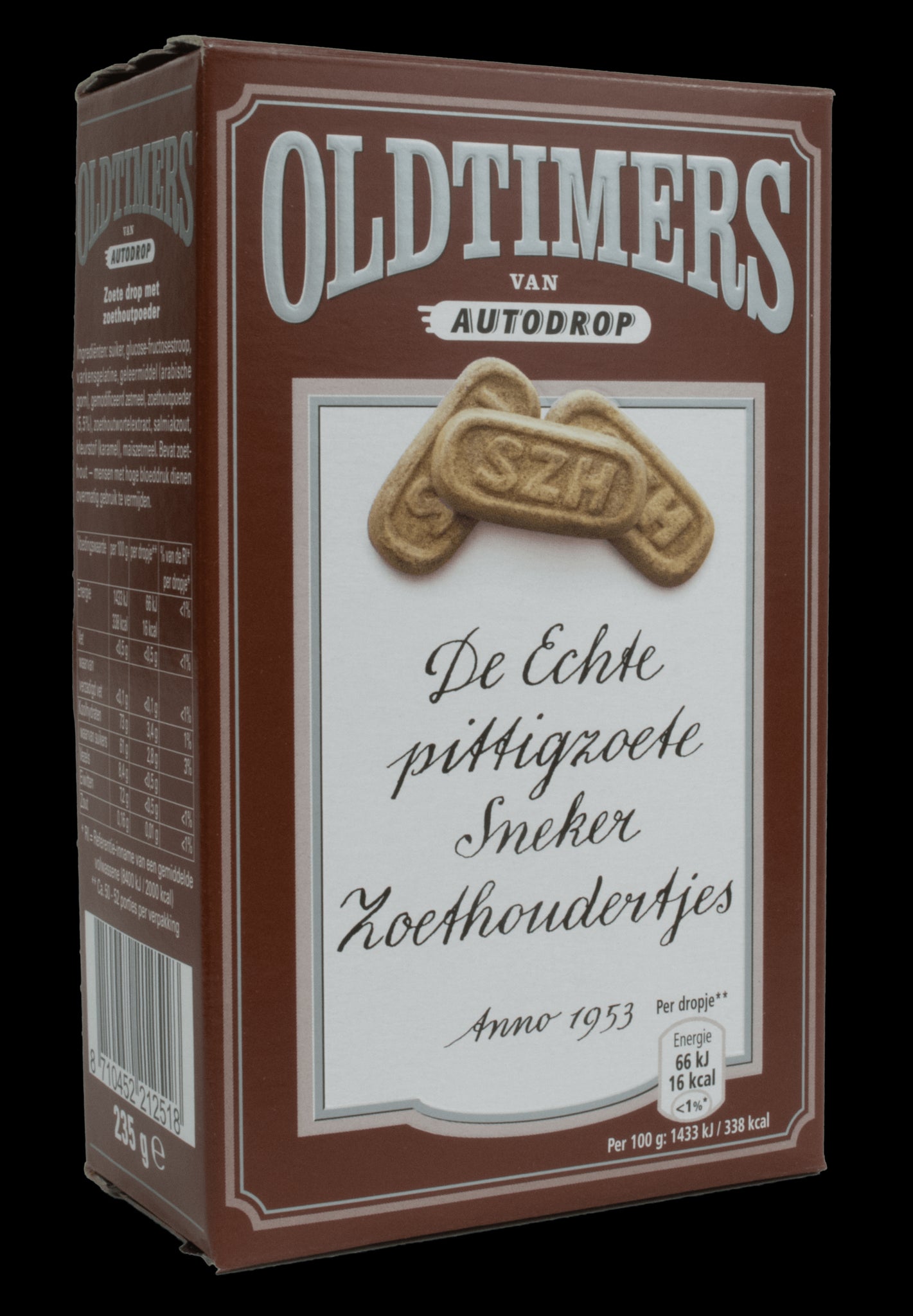 Oldtimers Sneker Zoet Liquorice 235g