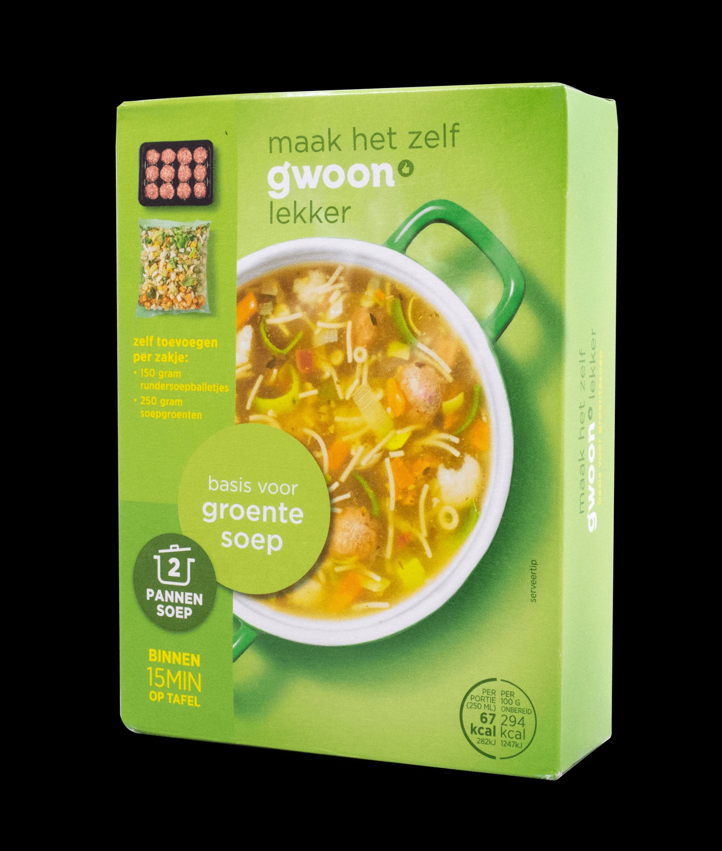 Gwoon Soup Mix - Vegetable 2pk 70g