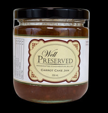 Well Preserved Jam - Carrot Cake 250ml