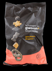 Gwoon Sugared Drop Mix Liquorice 400g