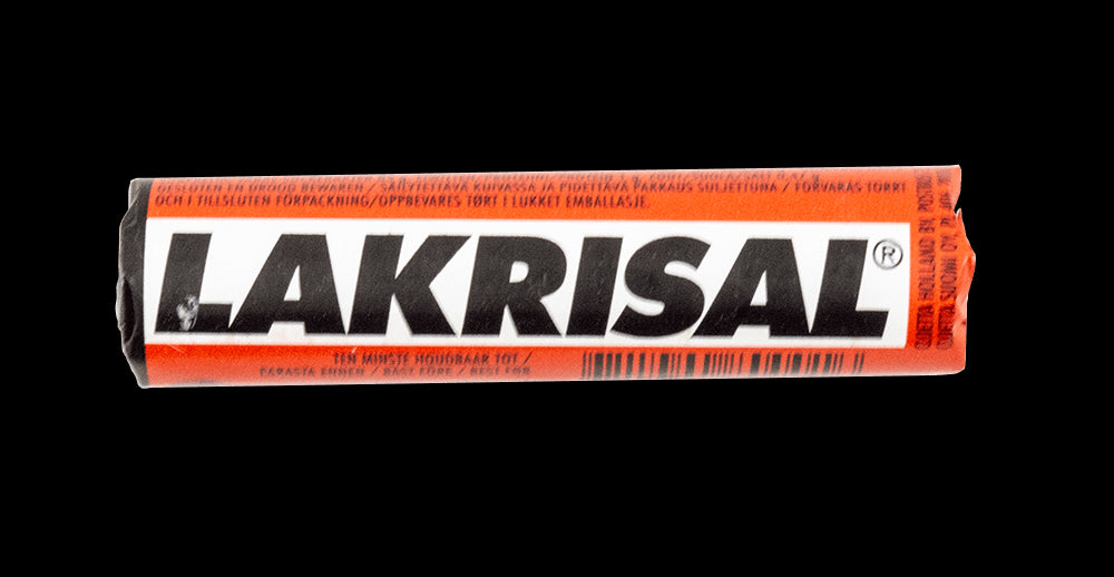 Lakrisal Salmiak Roll 25g